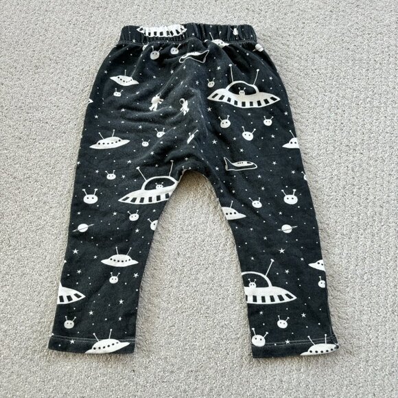Winter Water Factory Outerspace Alien UFO Sweatpants - Picture 3 of 3